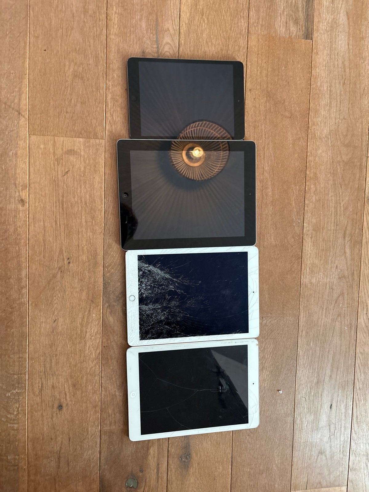 4x Apple iPad (A1458, A1474, A1489, A1566) - Onderdelen/Defe, Computers en Software, 10 inch, Overige modellen, Ophalen of Verzenden