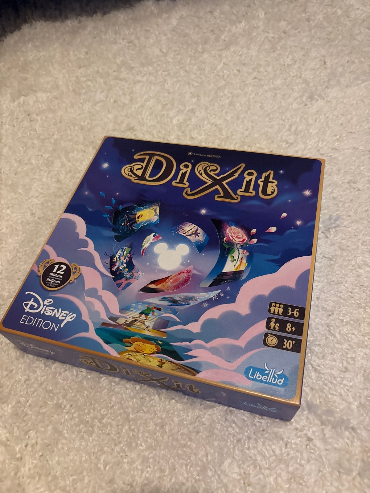 Dixit Disney Edition, Hobby en Vrije tijd, Gezelschapsspellen | Bordspellen, Drie of vier spelers, Ophalen of Verzenden