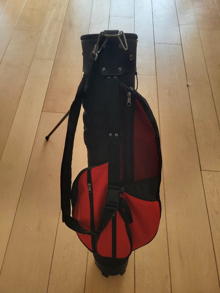 Masters Golf Standbag / Draagtas – Zwart/Rood - nette staat, Ophalen, Gebruikt, Tas, Overige merken