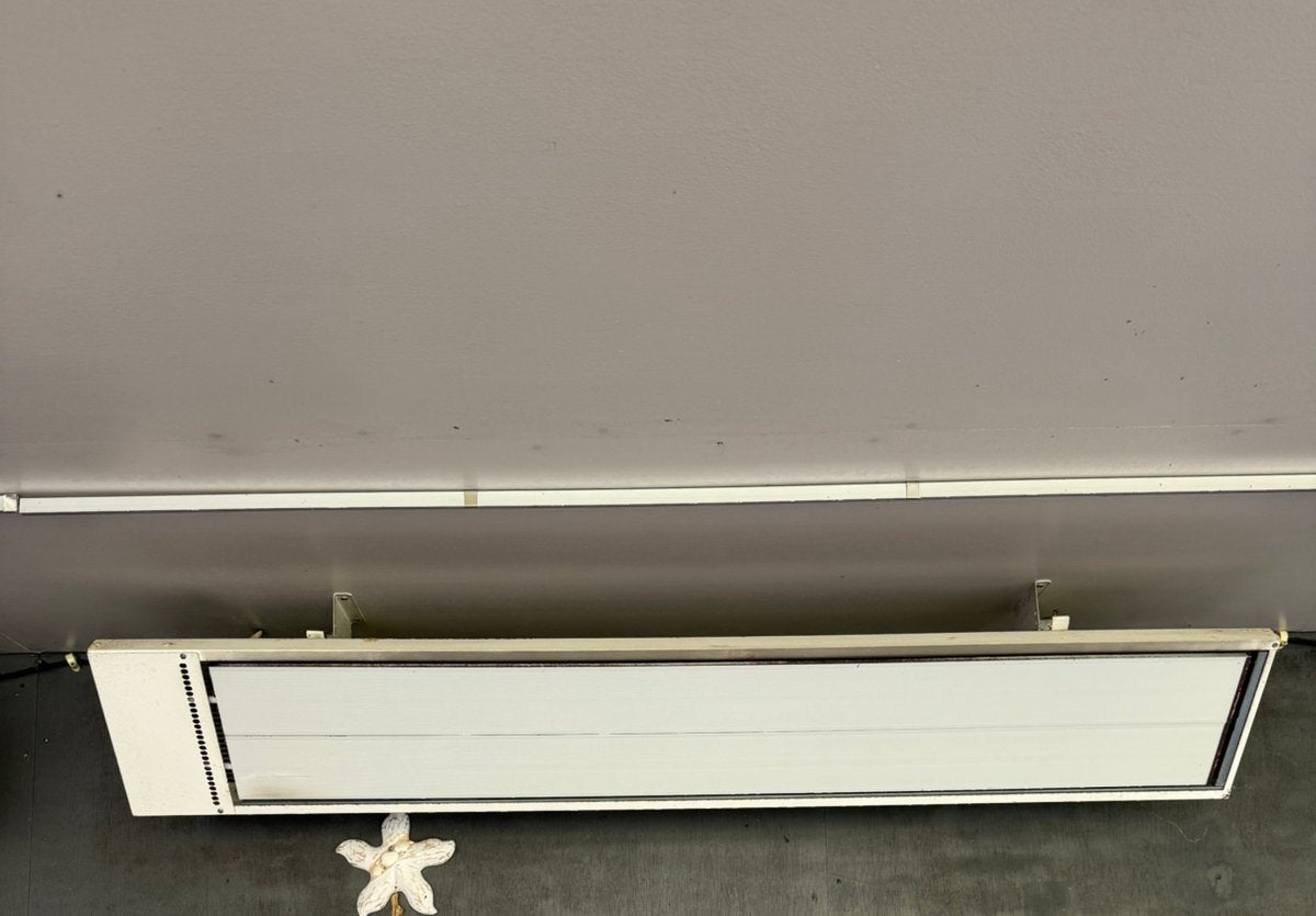 Terras heaters., Tuin en Terras, Terrasverwarmers, Plafond, Draaibaar, Gebruikt, Ophalen