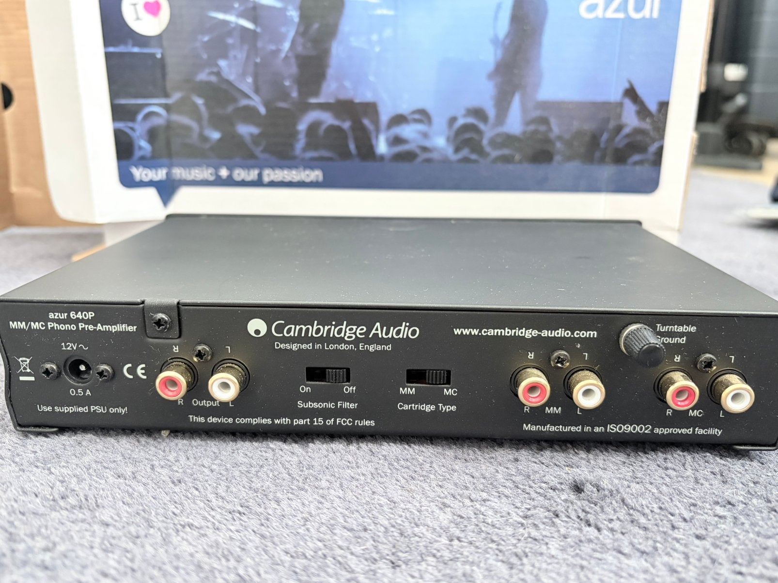 MM/MC Phono voorversterker, Audio, Tv en Foto, Ophalen of Verzenden, Zo goed als nieuw, Overige merken