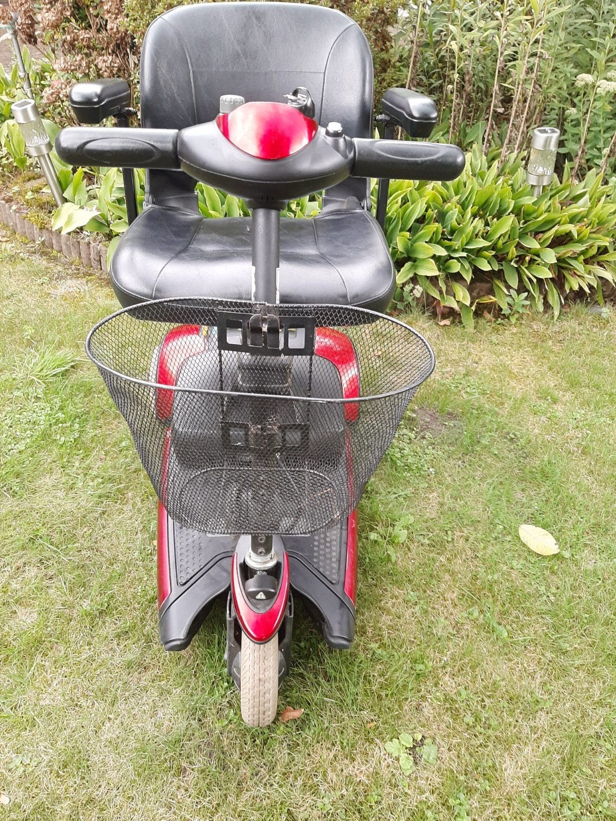 Scootmobiel Gogo elite traveller rood, 10 km/u of minder, Gebruikt, 15 km of minder, Ophalen