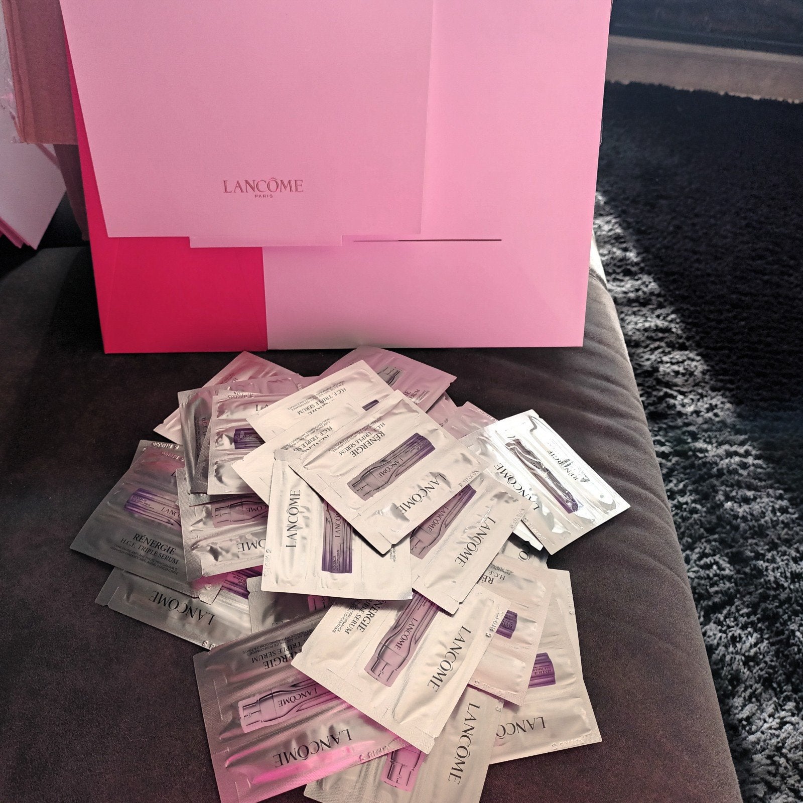 LANCOME triple SERUM...100 stuks..nieuw, Ophalen of Verzenden, Nieuw, Ogen