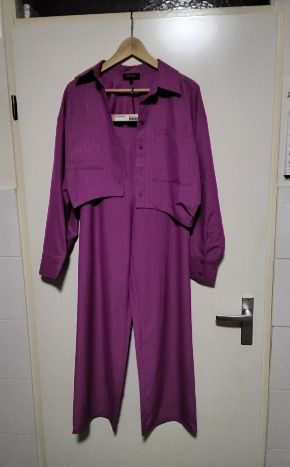 paars broekpak, Kleding | Dames, Refined, Paars, Nieuw, Ophalen of Verzenden