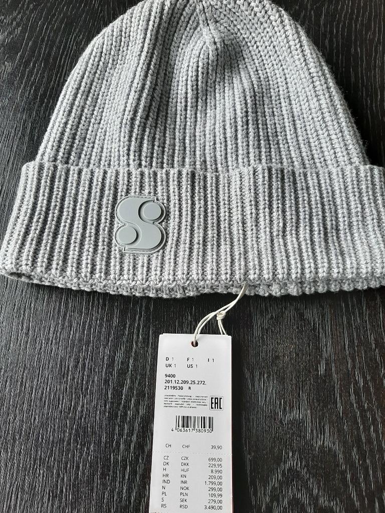 "s Oliver muts kleur grijs nieuw., Nieuw, Overige maten, Muts, 's Oliver