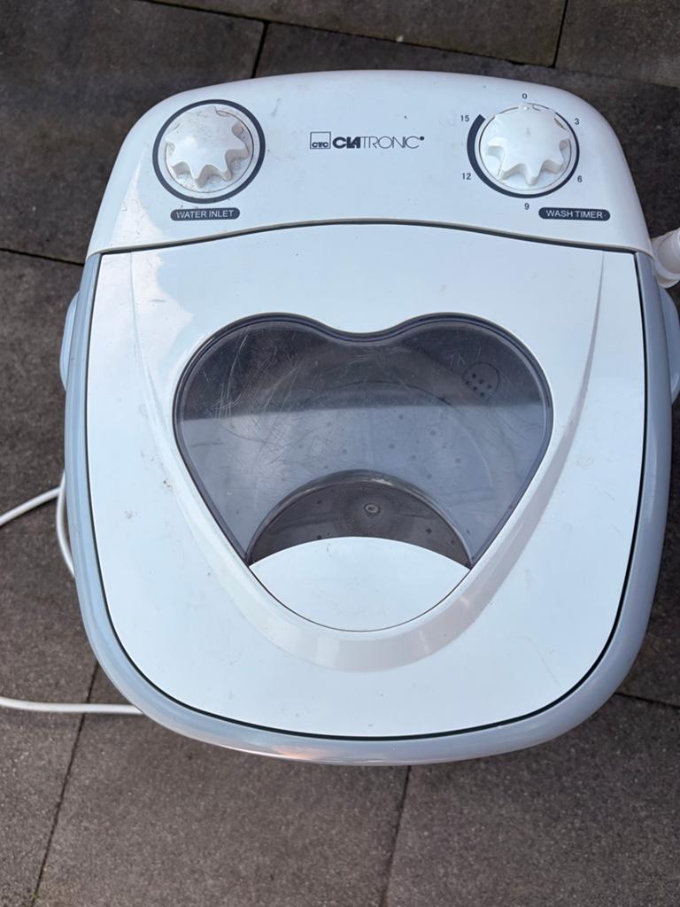 Camping wasmachine, werkt nog goed, Witgoed en Apparatuur, Wasmachines, Minder dan 85 cm, Minder dan 4 kg, Bovenlader, Ophalen of Verzenden