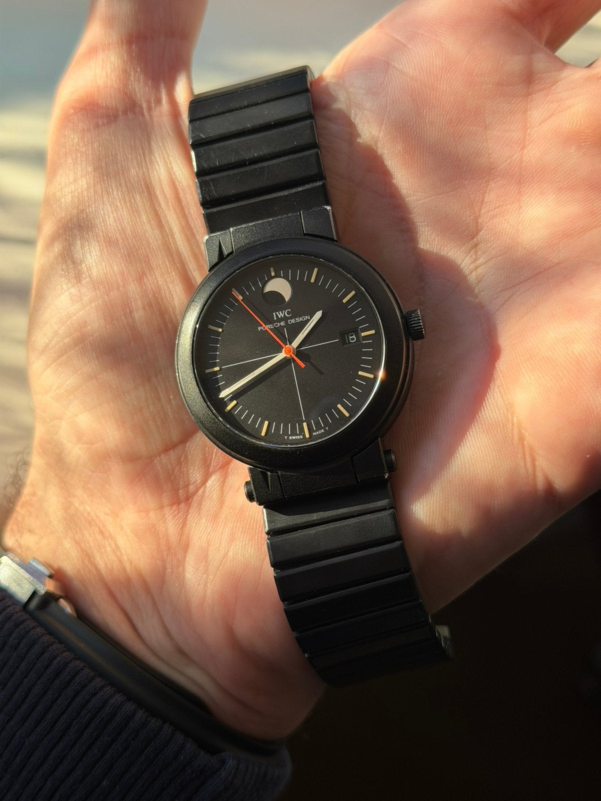 IWC x Porsche Design - 3551 compass watch, Overige materialen, Gebruikt, Polshorloge, Kunststof