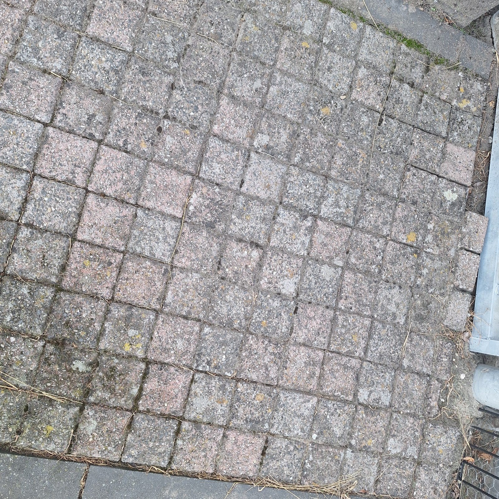 steentjes 10x10 en 6 cm dik., Tuin en Terras, Ophalen, Gebruikt, Beton, Klinkers