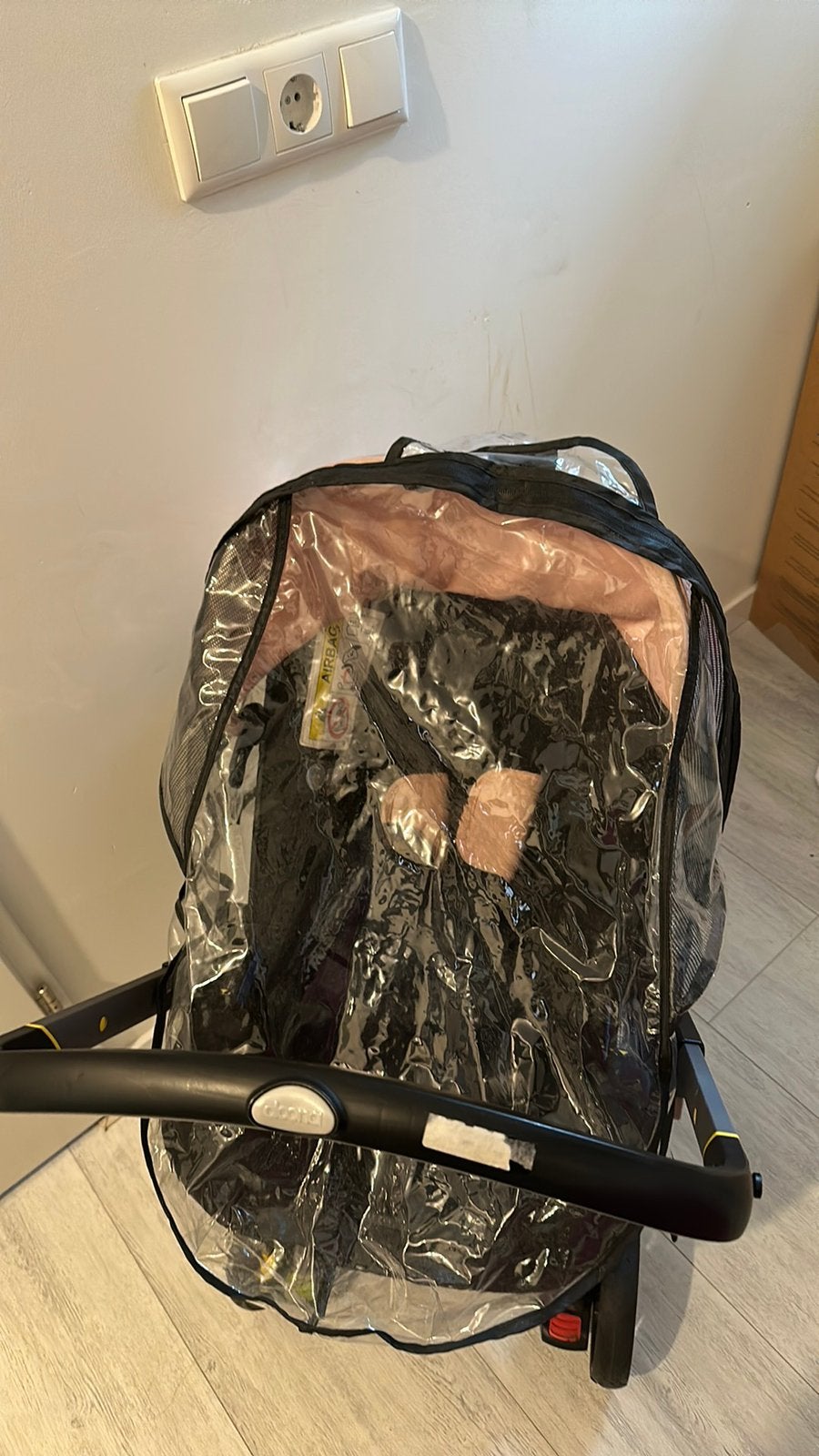 Doona autoStoel kindereagen, Ophalen of Verzenden, Zo goed als nieuw, Regenhoes