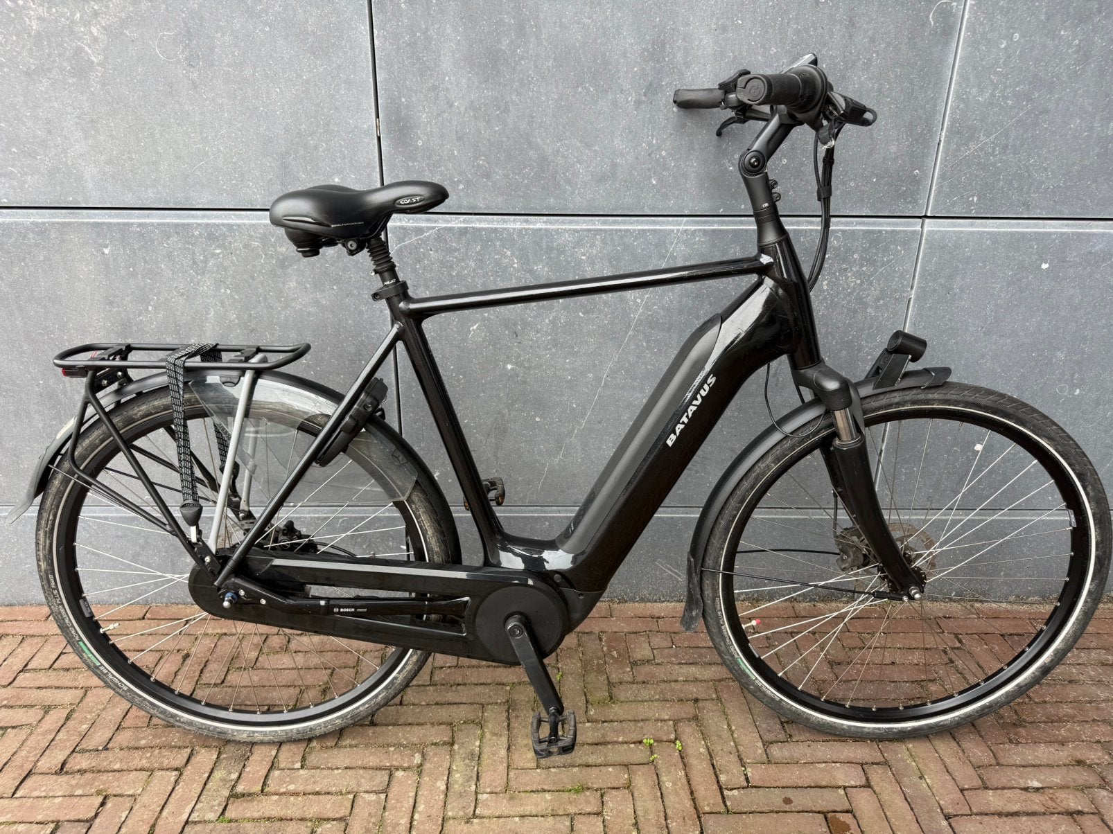 Prachtige Batavus Finez elektrische fiets Bosch 500Wh 61cm, Ophalen, Zo goed als nieuw, Batavus
