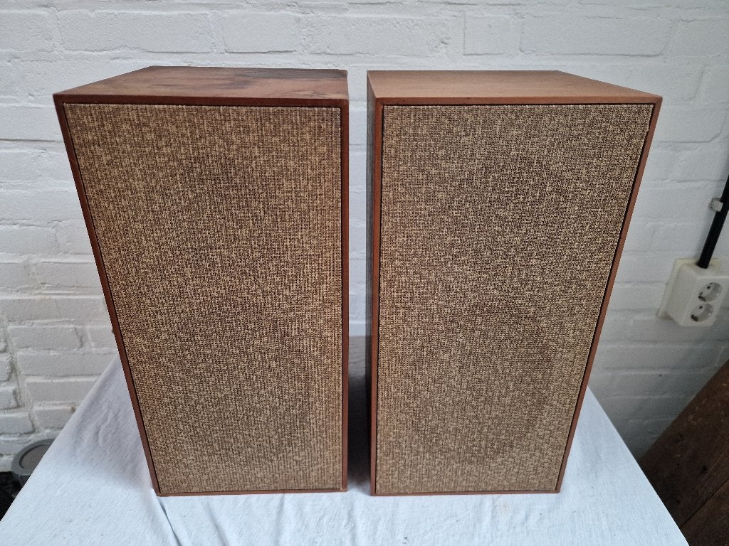 Svenska 1005 speakers, Stereo speakers, Gebruikt, Inclusief kabels, Minder dan 60 watt