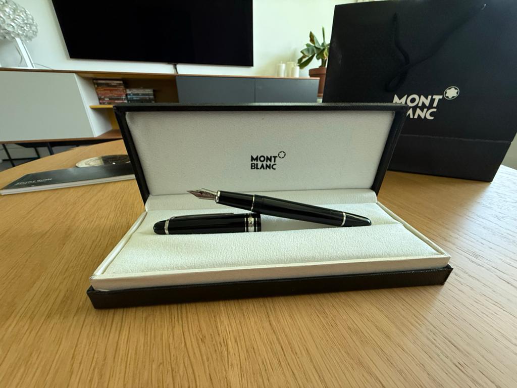 Montblanc Meisterstück  Classique 100% Origineel, Met doosje, Ophalen of Verzenden, Zo goed als nieuw, Vulpen