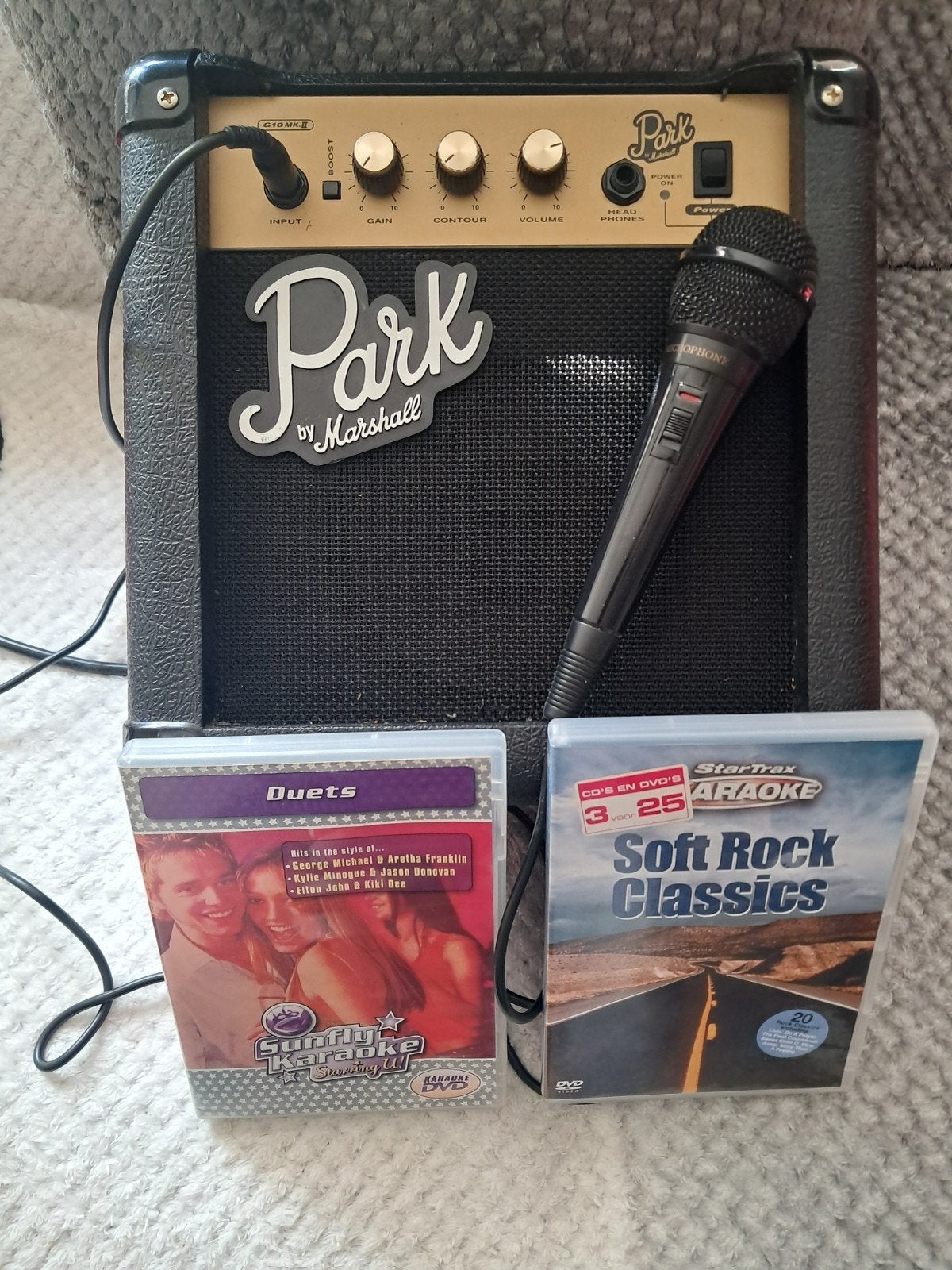 Versterker, Audio, Tv en Foto, Karaoke-apparatuur, Ophalen, Zo goed als nieuw, Complete set