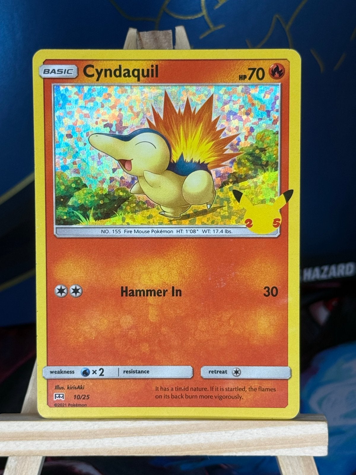 Cyndaquil [Holo] #10 | Pokemon McDonalds 2021, Verzenden, Zo goed als nieuw, Losse kaart, Foil