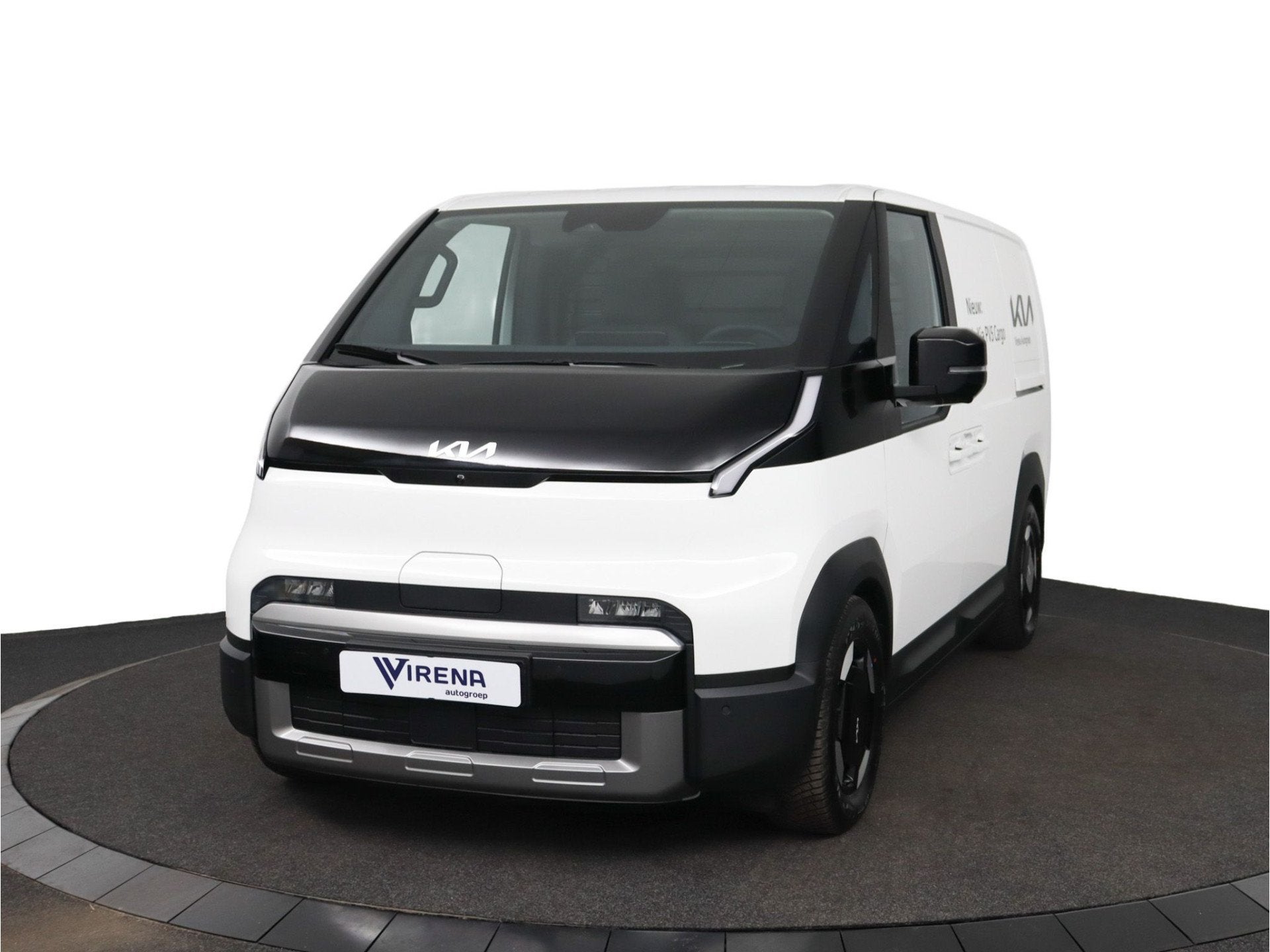 Kia PV5 L2H1 Elite 71.2 kWh - Stoel en stuurwielverwarming -, Auto's, Kia, Zwart, 1885 kg, Met garantie (alle)