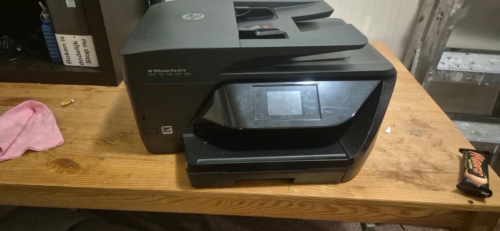 HP OfficeJet Pro 6970 All-in-One Printer, Computers en Software, Printers, Ophalen, Gebruikt, Inkjetprinter, All-in-one