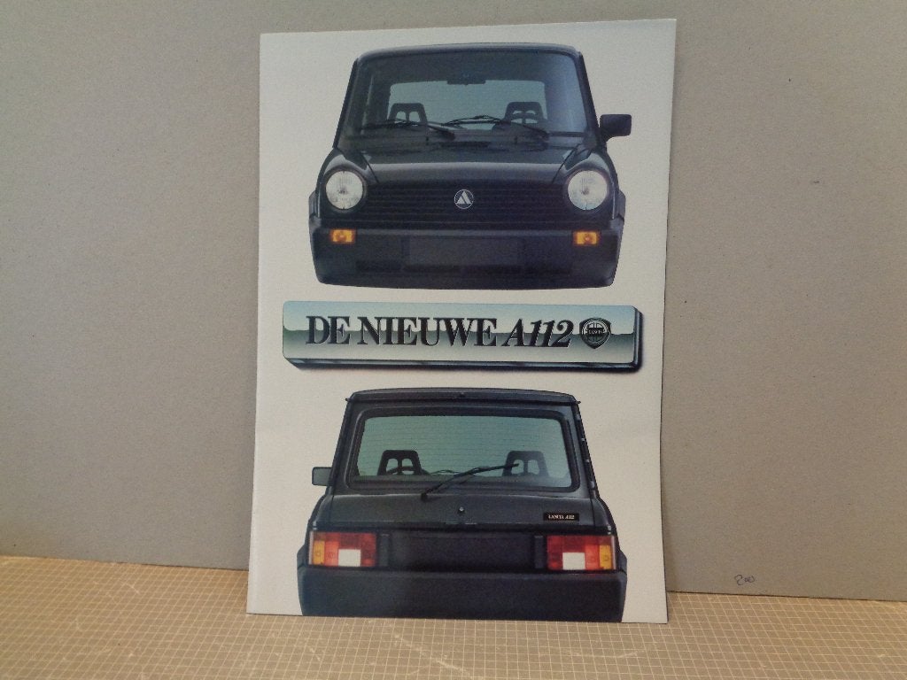 A112 folder, Ophalen of Verzenden, Zo goed als nieuw, Overige merken