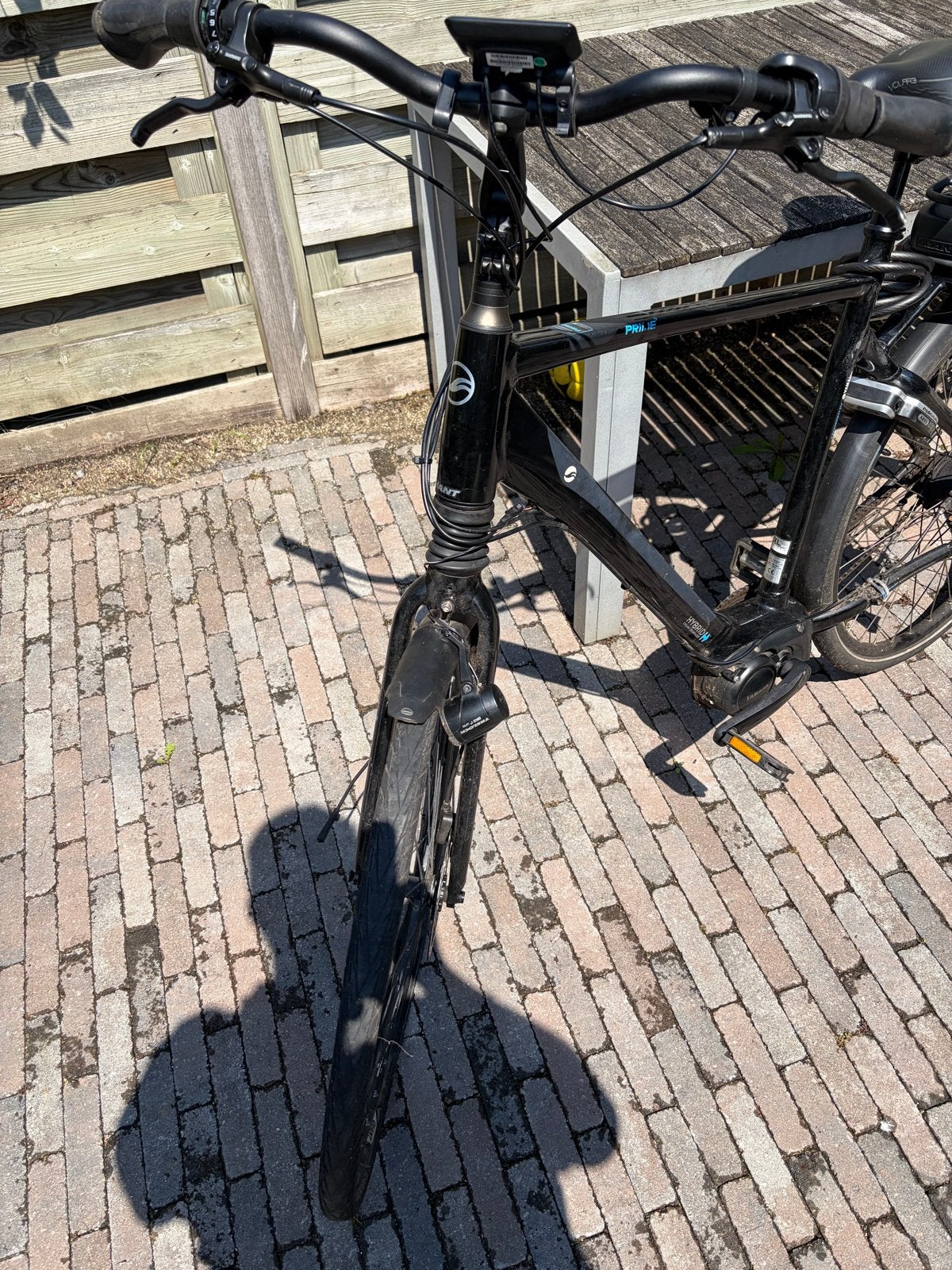 Giant Prime elektrische fiets, Ophalen, Gebruikt, Giant, 50 km per accu of meer