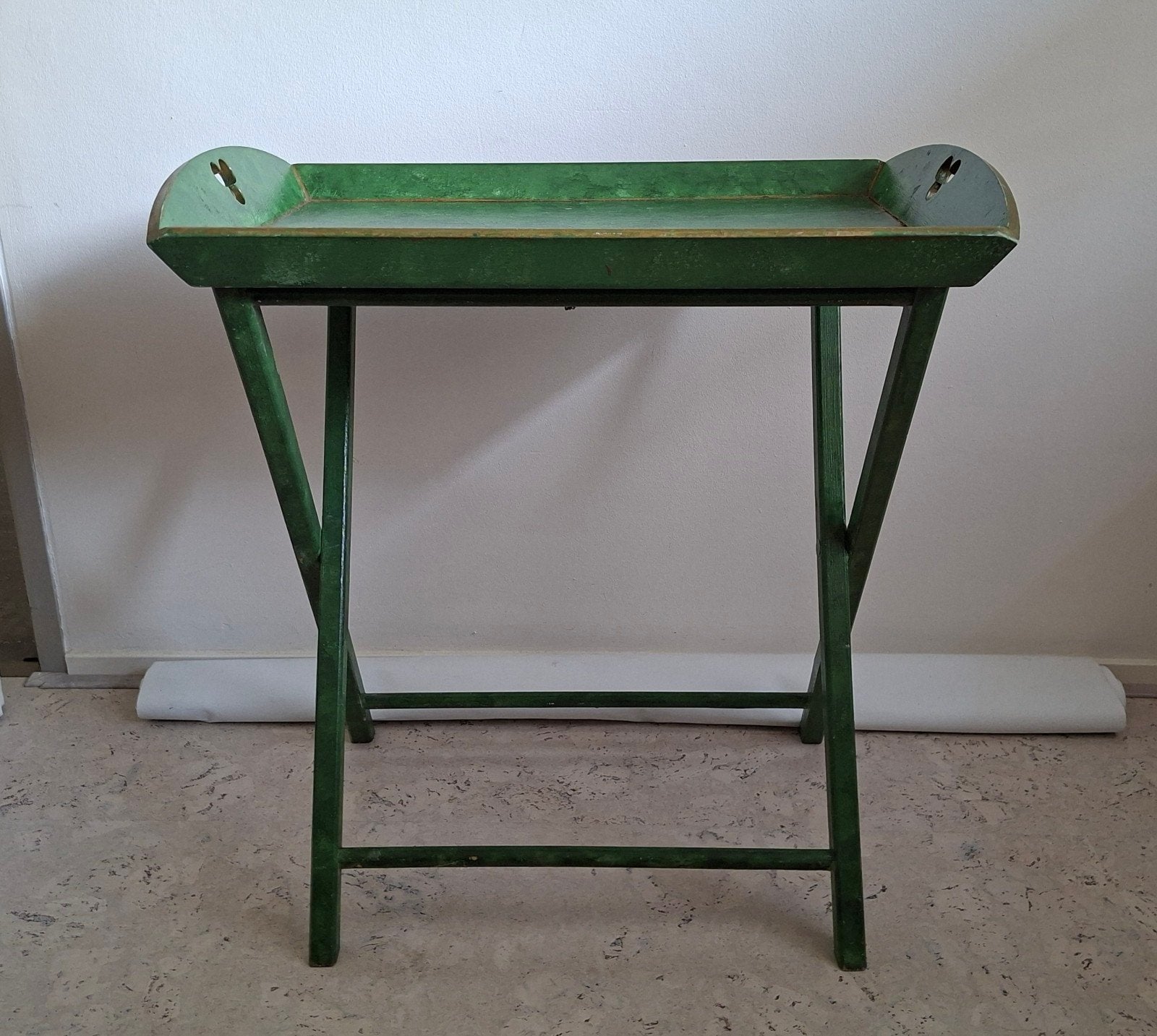 Oude butlertray inklapbaar, Ophalen, Gebruikt, Inklapbaar