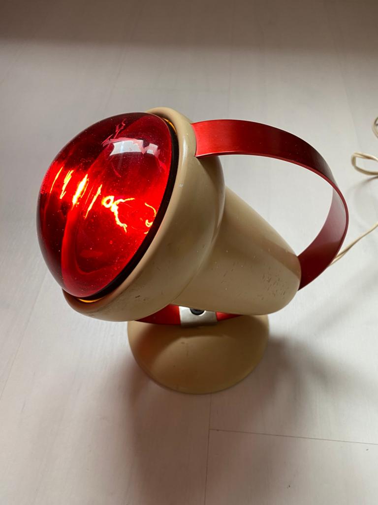 Vintage Philips Infraphil warmtelamp, jaren 50-60, incl doos, Ophalen of Verzenden, Overige typen