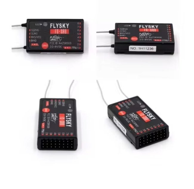 Ontvangers FS-SR8 en FS-SR-12 voor FS-ST8 FlysSky Zenders, Ophalen of Verzenden, Nieuw
