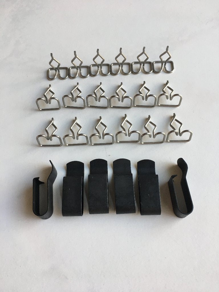 Te koop clip set spatlappen blok dodge w200 d200 ramcharger, Ophalen of Verzenden