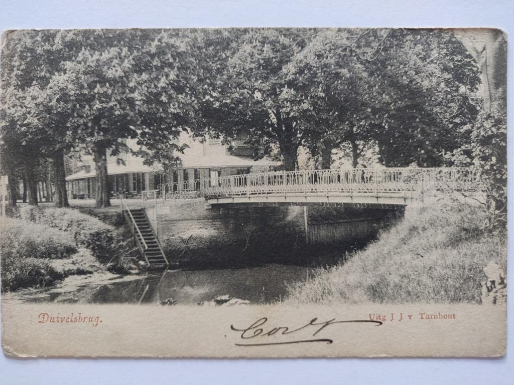 X1628 Ginneken 1904 naar Dordt Station, Ophalen of Verzenden, Voor 1920, Noord-Holland