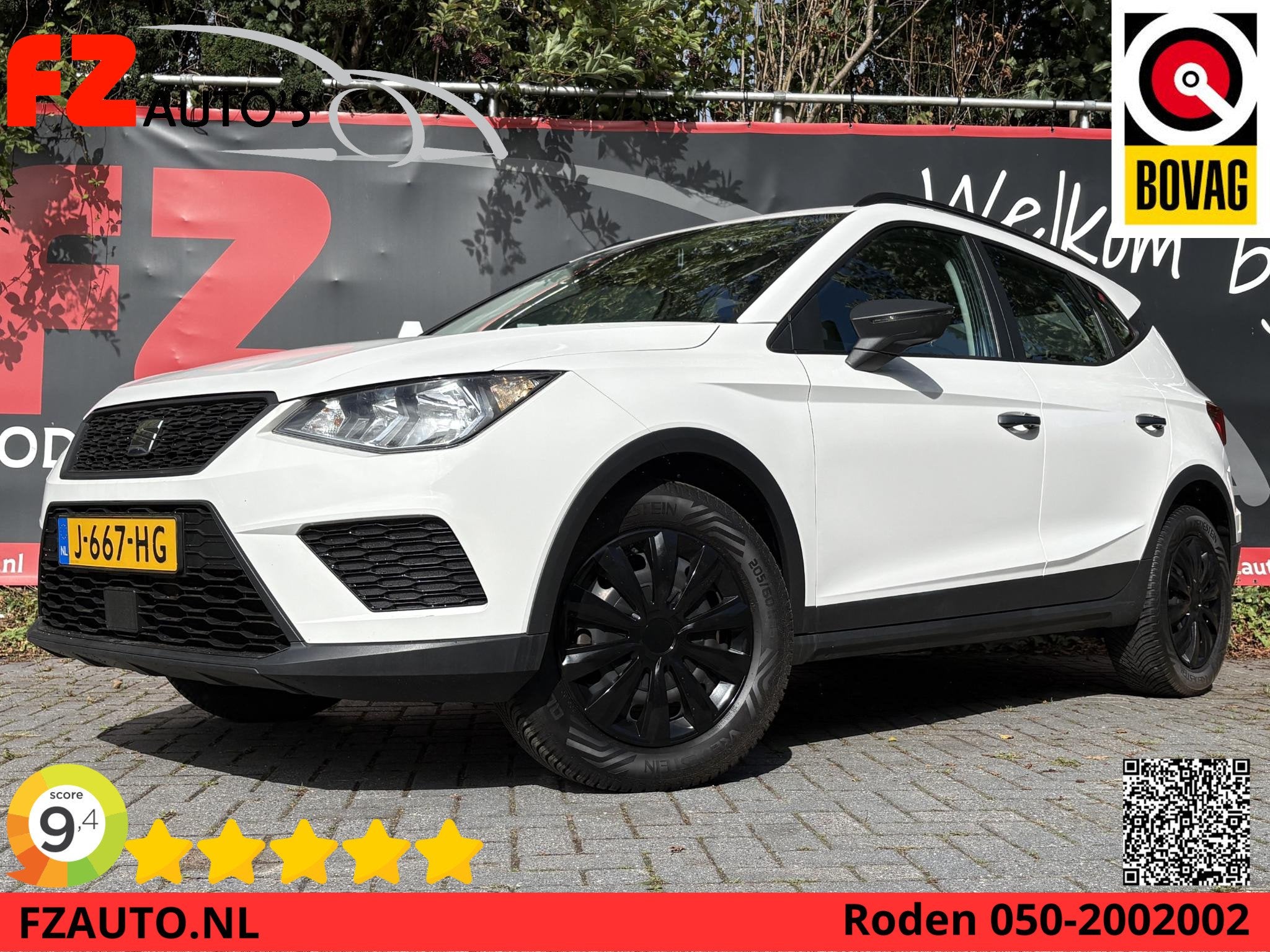 SEAT Arona 1.0 TSI Reference - Airconditioning - Cruise Cont, Auto's, Voorwielaandrijving, Stof, Gebruikt, 95 pk