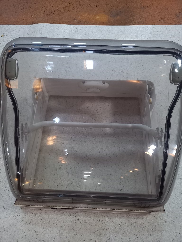 Heki dakluik 40 x 40 cm, Caravans en Kamperen, Caravan accessoires, Ophalen of Verzenden, Zo goed als nieuw