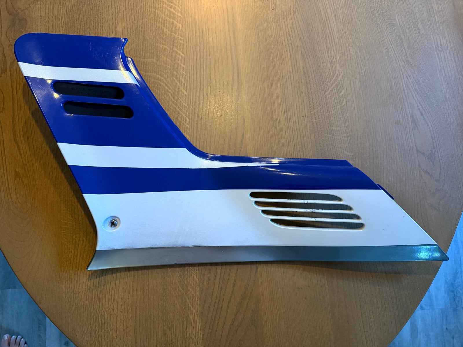Linker kuipdeel Honda CBR 1000F - Blauw/Wit, Ophalen of Verzenden, Gebruikt