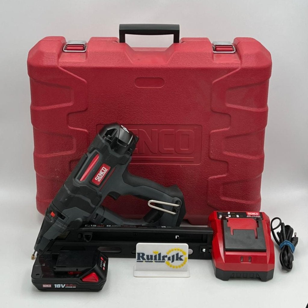 Senco Fusion F-15XP NAGELTACKER incl. koffer 1x accu, Senco, Zo goed als nieuw, Support@senco.com, 4270 Ivy Pointe Blvd, Cincinnati, 
OH 45245, 
USA