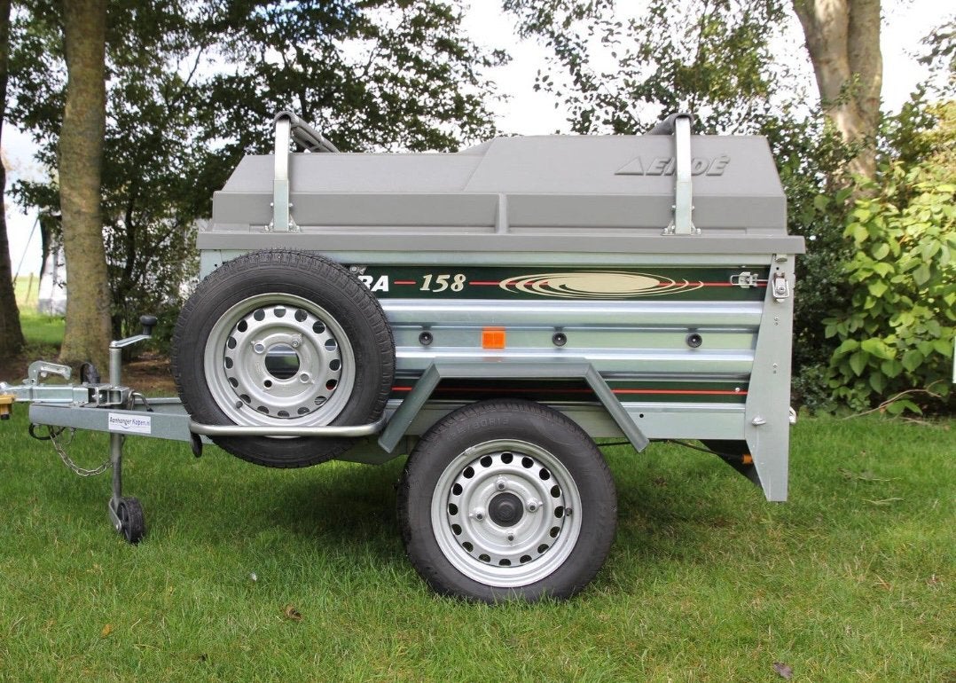 TE HUUR Bagagewagen daxara 158 met fietsendragers, Ophalen, Zo goed als nieuw
