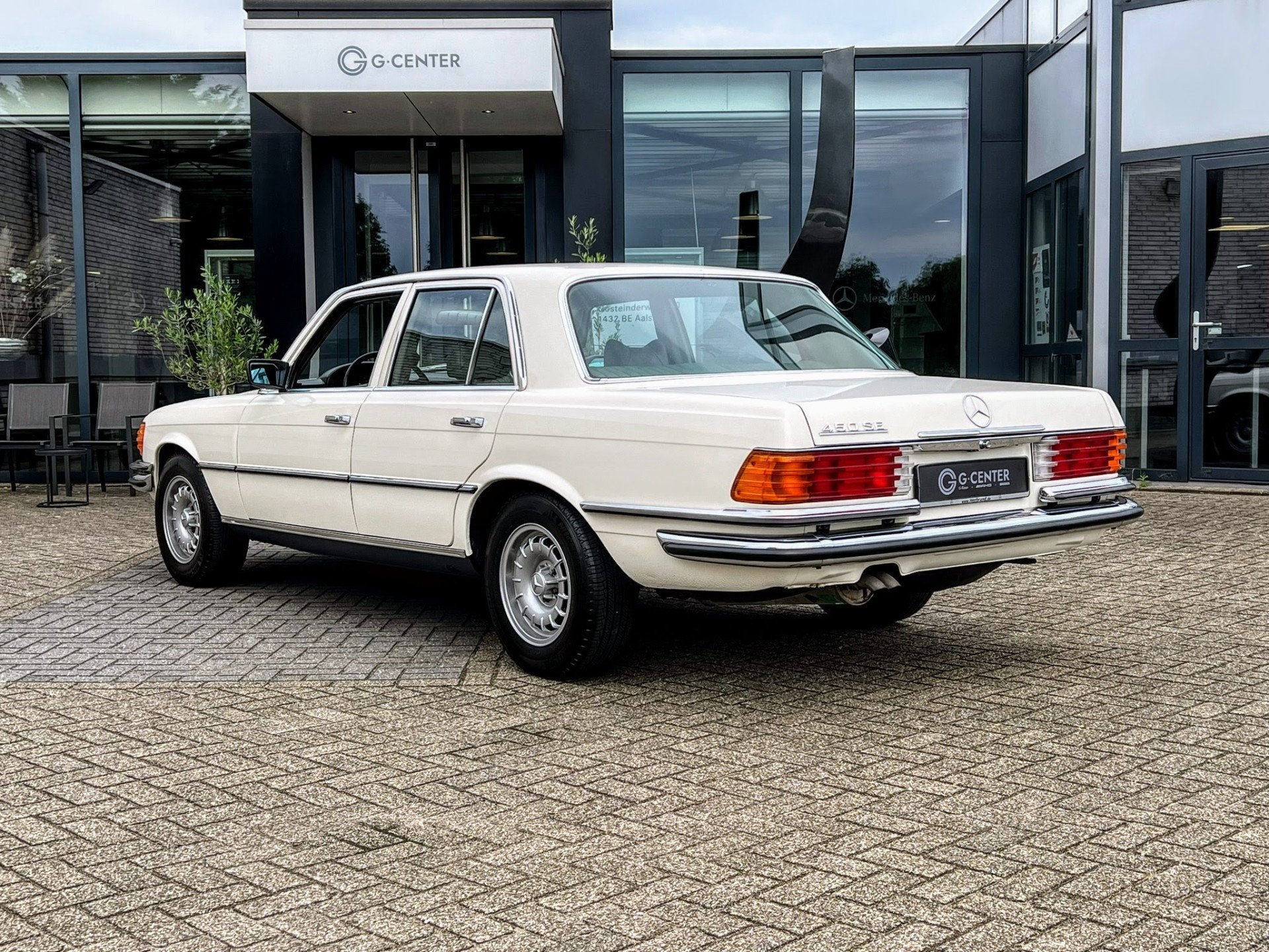 Mercedes-Benz S-Klasse 450 SE W116 AUTOMAAT, NIEUWSTAAT!, Automaat, Gebruikt, 8 cilinders, Wit