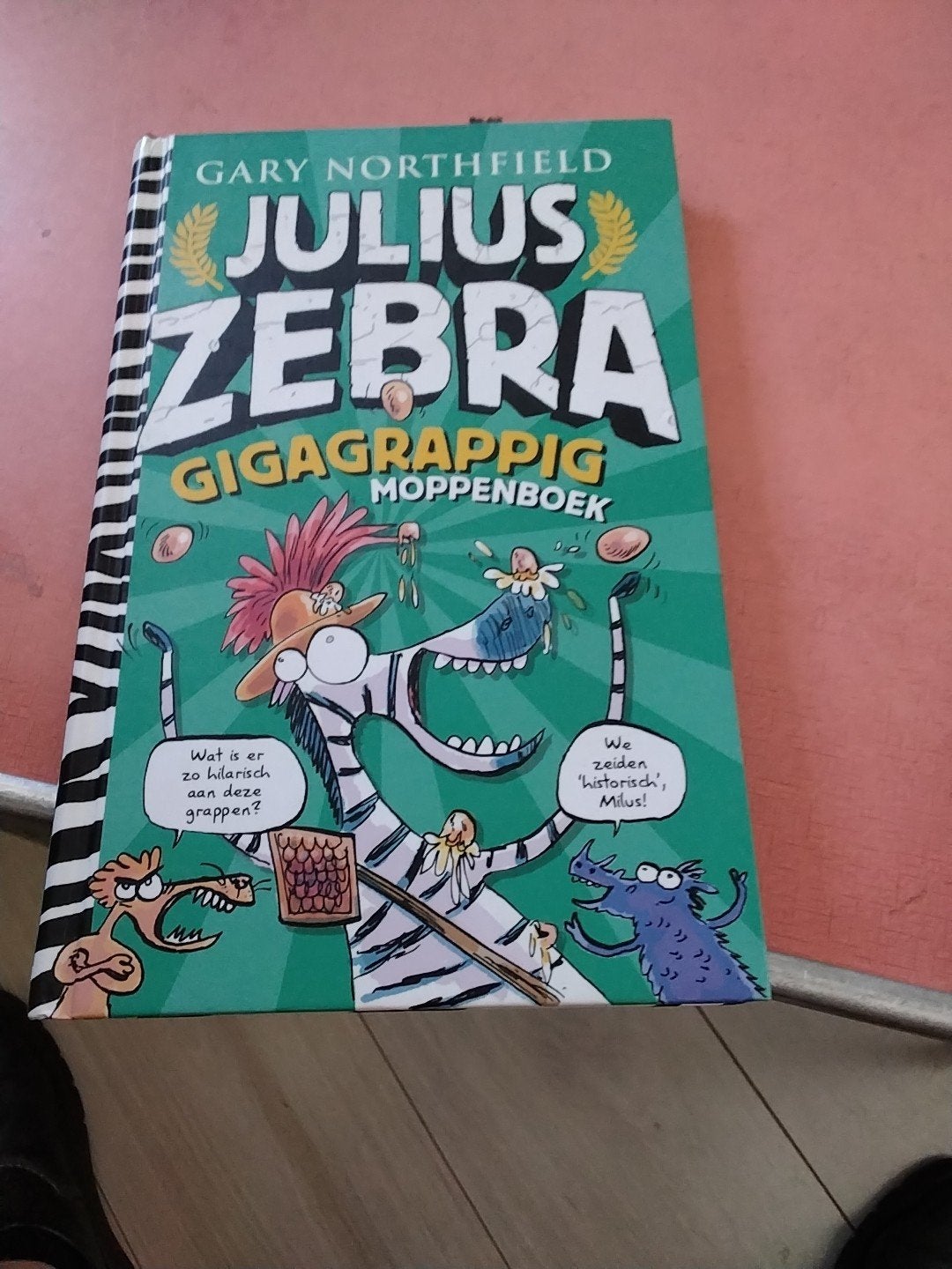 Gary northfield julius zebra gigagrappig moppenboek € 4, Ophalen of Verzenden, Zo goed als nieuw