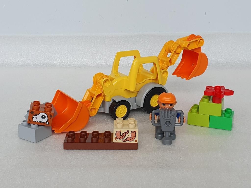 Lego Duplo 10811: Graaflaadmachine, Ophalen of Verzenden, Gebruikt, Duplo