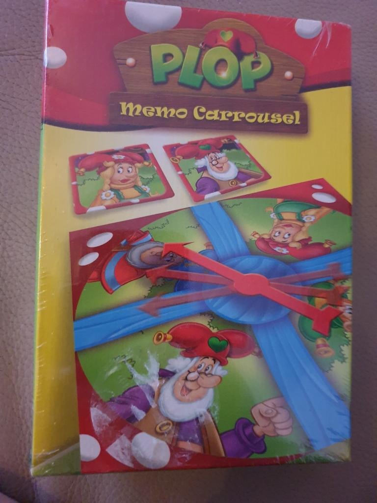 Kabouter Plop Memo Carrousel - Studio 100 Gezelschapsspel, Hobby en Vrije tijd, Gezelschapsspellen | Bordspellen, Een of twee spelers