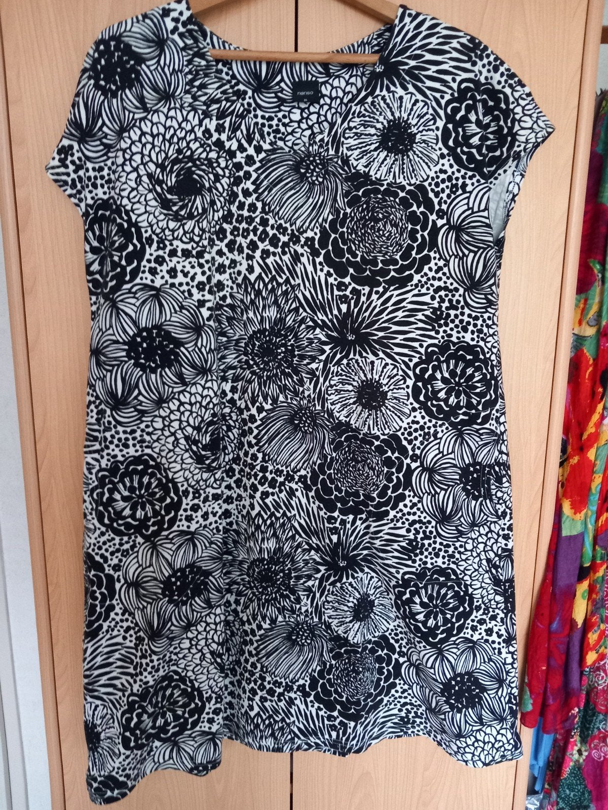 katoenen jurkje van Nanso maat XL, Nanso, Verzenden, Maat 46/48 (XL) of groter, Knielengte