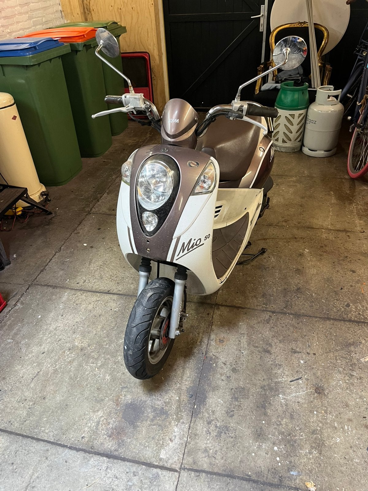 Sym Mio 50cc, Ophalen, Zo goed als nieuw, Benzine, Mio