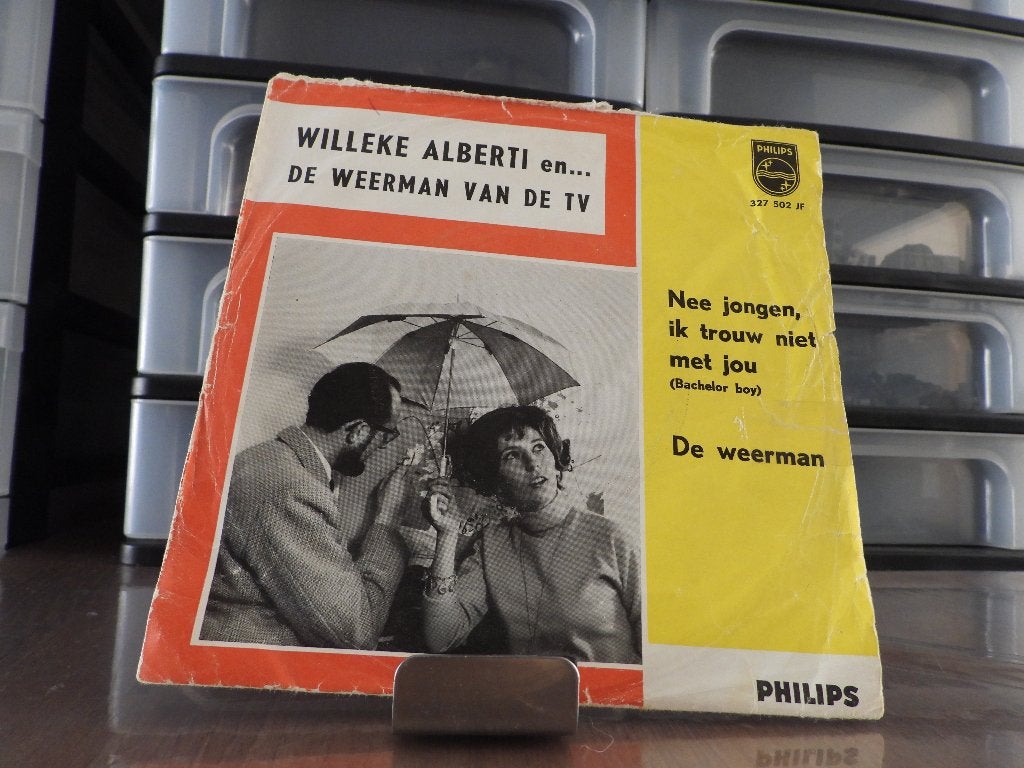 Willeke Alberti En... De Weerman Van De TV – Nee Jongen, Ik, Ophalen of Verzenden, Gebruikt, Nederlandstalig