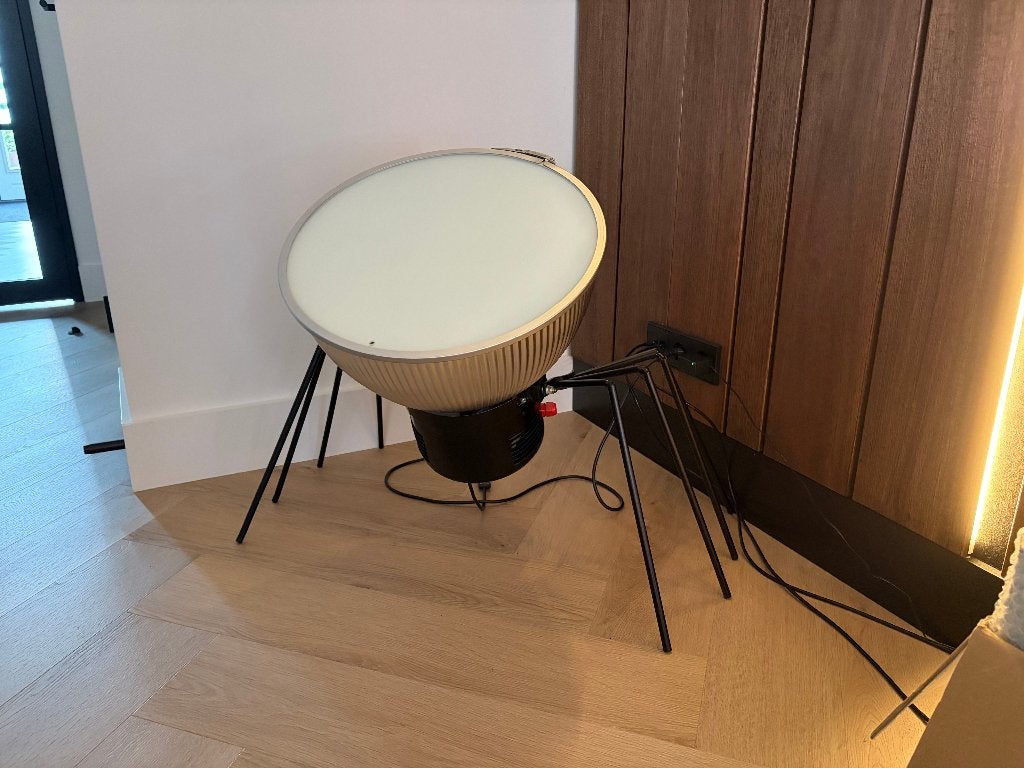 STAANDE DESIGN SPIDER LAMP, Ophalen, Gebruikt, E27 (groot), Minder dan 100 cm