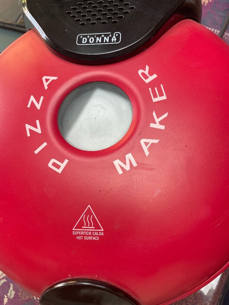 pizzamaker handig tafelmodel, Witgoed en Apparatuur, Ophalen, Minder dan 45 cm, Overige merken, Pizzaoven