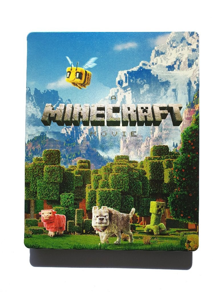 A Minecraft Movie - 4K Ultra HD (2 disc STEELBOOK), Ophalen of Verzenden, Zo goed als nieuw, 4K Ultra HD Blu-ray, Avontuur