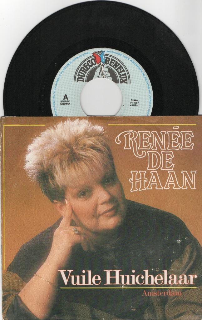 Renée de Haan – Vuile Huichelaar, Ophalen of Verzenden, Zo goed als nieuw, 7 inch, Levenslied of Smartlap