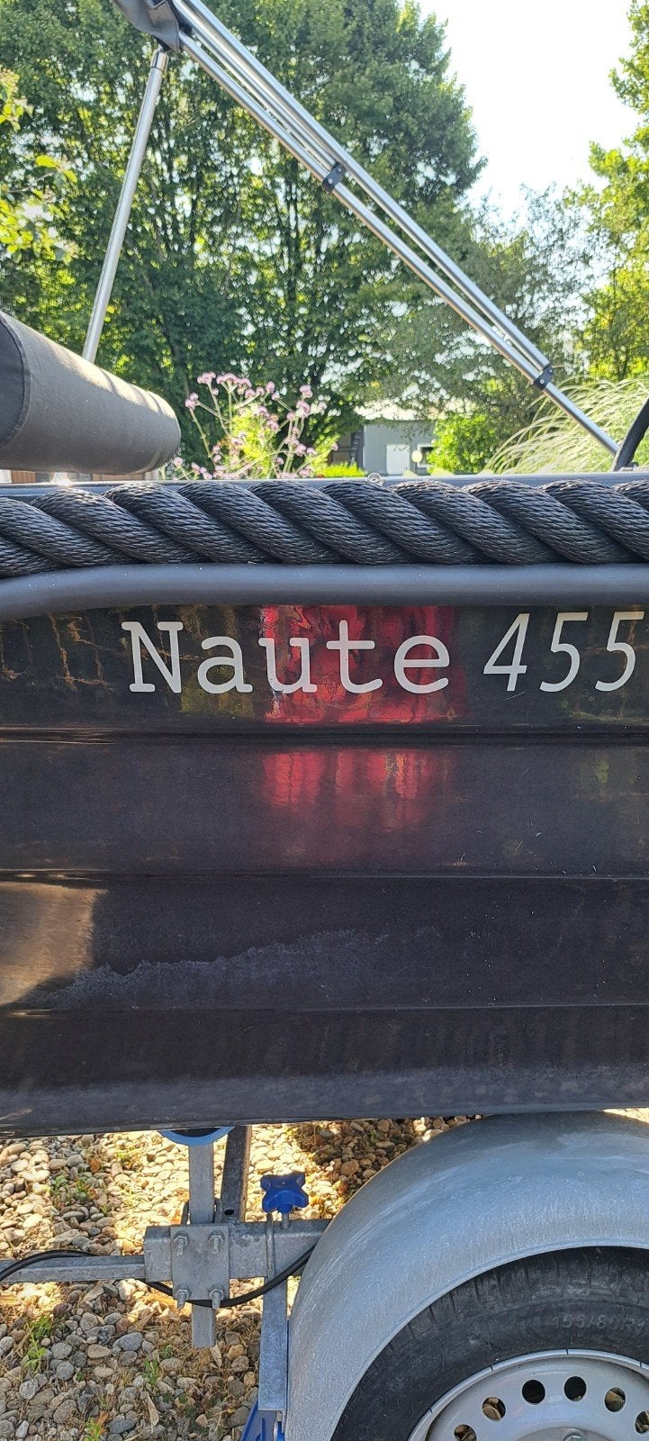 naute sloep 455, Ophalen, Gebruikt, Trailer, Buitenboordmotor