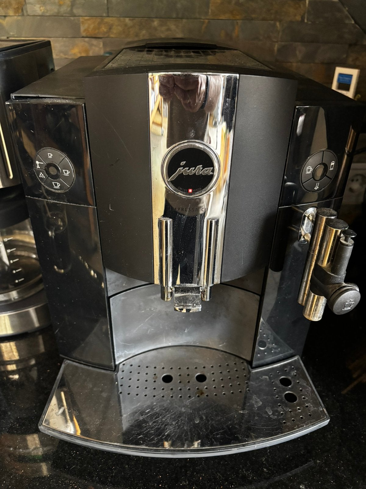 Jura C9 impressa defect, Koffiemachine, Ophalen of Verzenden, Niet werkend, Afneembaar waterreservoir