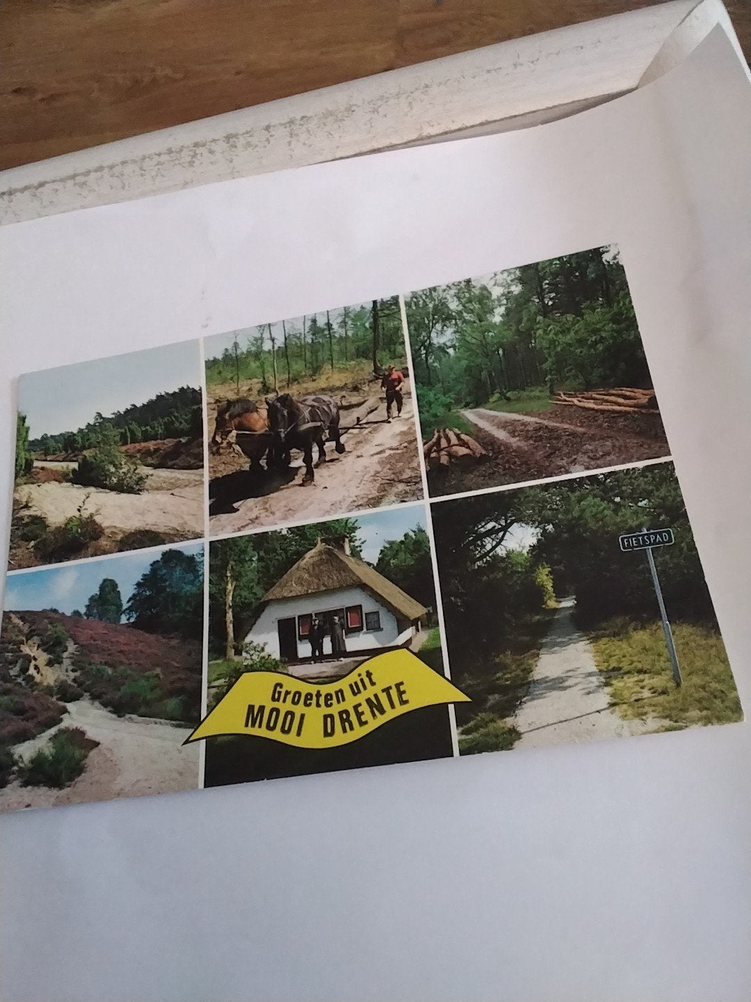 Ansichtkaart Groeten uit Mooi Drenthe - 1989, Ophalen of Verzenden