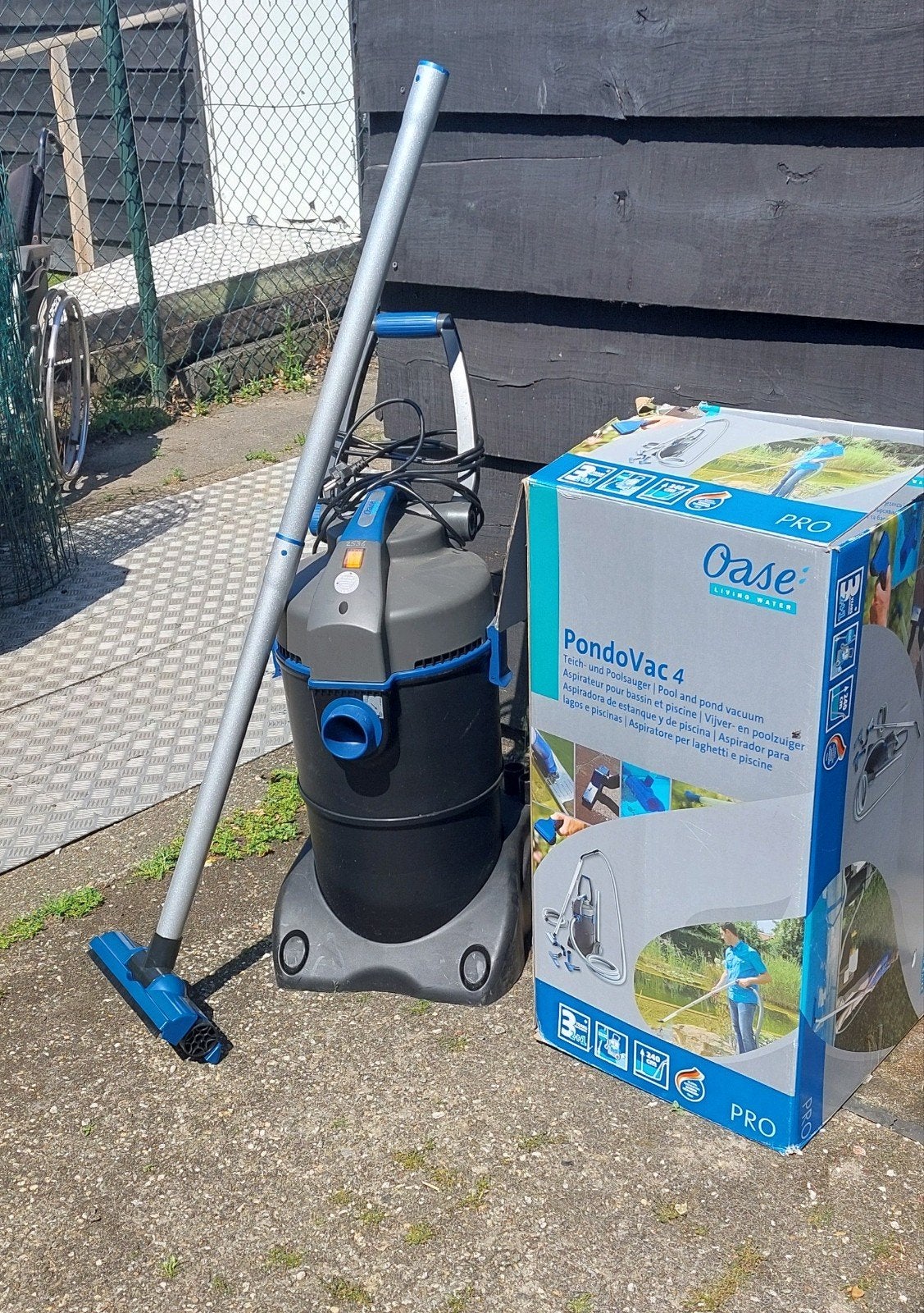 Pondovac 4 zwembad stofzuiger, Tuin en Terras, Ophalen, Zo goed als nieuw