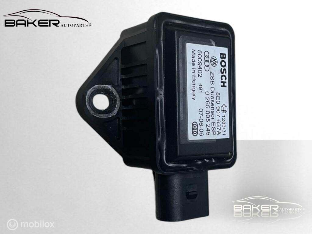 ESP duo sensor Audi A8 D3 5.2 S8 Pro ('02-'10) 8E0907637A, Audi, Gebruikt, Audi, Ophalen of Verzenden