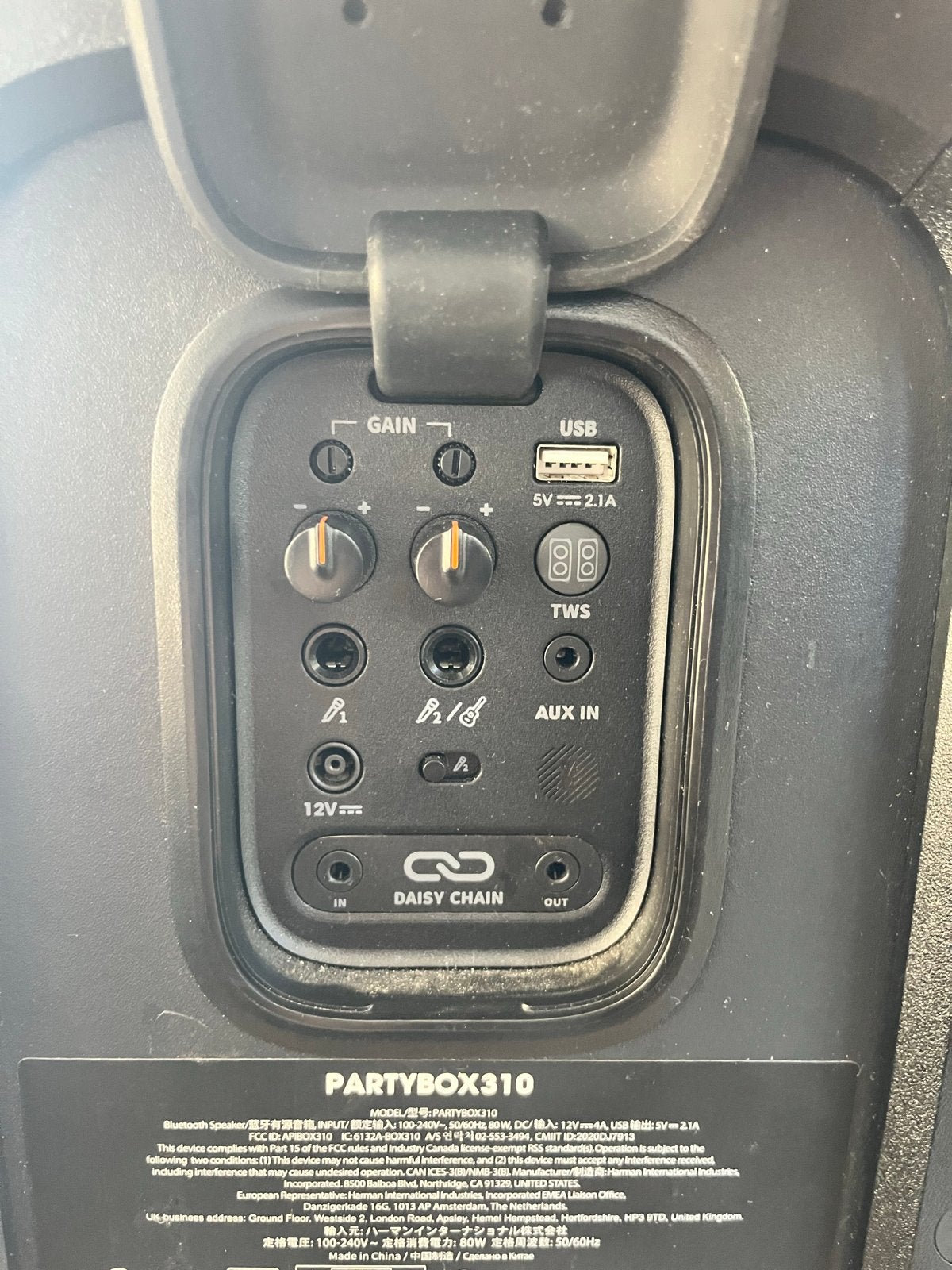 Foto 5 van JBL Partybox 310 - Perfect werkend, lichte gebruikssporen