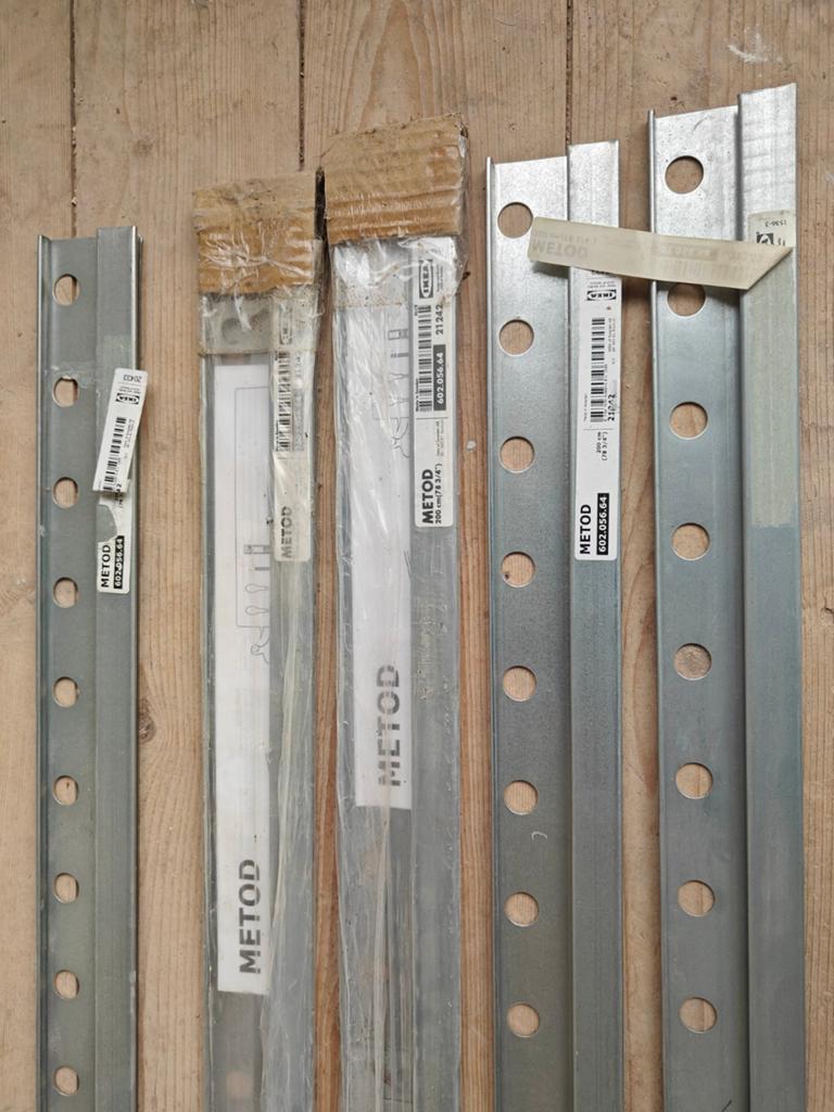 IKEA Metod ophangrails - Nieuw en gebruikt, Ophalen of Verzenden, Zo goed als nieuw, 250 mm of meer, Overige typen